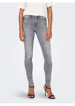 ONLY Dżinsy - Skinny fit - w kolorze szarym ze sklepu Limango Polska w kategorii Jeansy damskie - zdjęcie 186308582