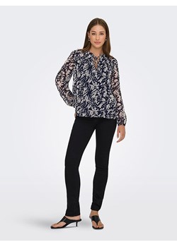 ONLY Bluzka w kolorze granatowo-białym ze sklepu Limango Polska w kategorii Bluzki damskie - zdjęcie 186309093