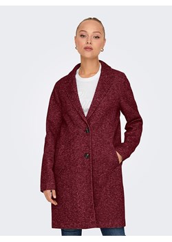 ONLY Płaszcz przejściowy w kolorze bordowym ze sklepu Limango Polska w kategorii Płaszcze damskie - zdjęcie 186309183