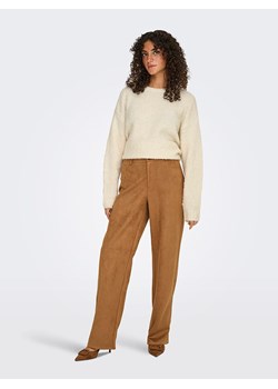 ONLY Sweter w kolorze beżowym ze sklepu Limango Polska w kategorii Swetry damskie - zdjęcie 186309360