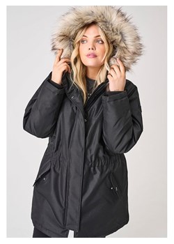 ONLY Carmakoma Parka w kolorze czarnym ze sklepu Limango Polska w kategorii Kurtki damskie - zdjęcie 186309392