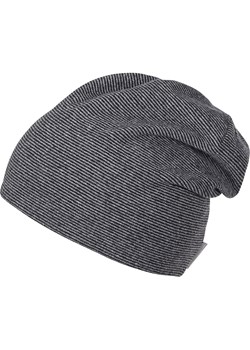 Sterntaler Dwustronna czapka beanie w kolorze szarym ze sklepu Limango Polska w kategorii Czapki dziecięce - zdjęcie 186309424