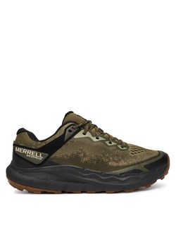 Sneakersy Merrell Nova 4 J068397 Zielony ze sklepu eobuwie.pl w kategorii Buty sportowe męskie - zdjęcie 186313643