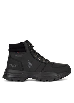 Trzewiki U.S. Polo Assn. OSCAR001M/DYT1 Czarny - id: 5903419549632 - marki U.S Polo Assn. - 186313683 Trzewiki U.S. Polo Assn. OSCAR001M/DYT1 Czarny ze sklepu eobuwie.pl w kategorii Buty zimowe męskie - zdjęcie 186313683