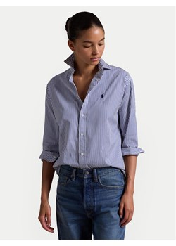 Polo Ralph Lauren Koszula 211910743015 Niebieski Regular Fit ze sklepu MODIVO w kategorii Koszule damskie - zdjęcie 186314340