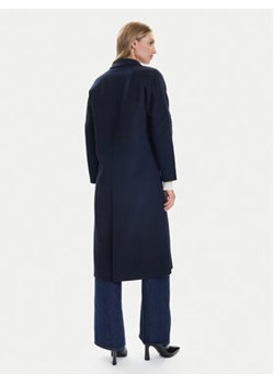 ViCOLO Płaszcz wełniany TF0001 Granatowy Regular Fit ze sklepu MODIVO w kategorii Płaszcze damskie - zdjęcie 186314434