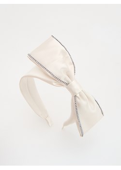 Reserved - Opaska z kokardą - złamana biel ze sklepu Reserved w kategorii Opaski dziecięce - zdjęcie 186315210
