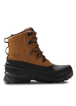 Śniegowce The North Face Chilkat V Lace Wp NF0A5LW3YW21 Brązowy ze sklepu eobuwie.pl w kategorii Buty zimowe męskie - zdjęcie 186317611