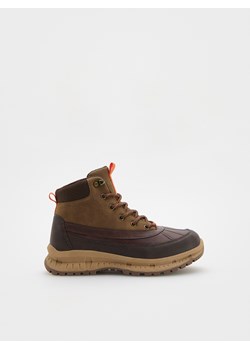 Reserved - Buty trekkingowe za kostkę - brązowy - id: 982CJ-88X - marki Reserved - 186319001 Reserved - Buty trekkingowe za kostkę - brązowy ze sklepu Reserved w kategorii Buty trekkingowe dziecięce - zdjęcie 186319001