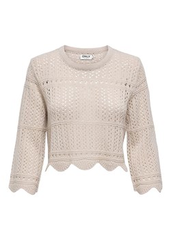 ONLY Sweter w kolorze kremowym ze sklepu Limango Polska w kategorii Swetry damskie - zdjęcie 186319133