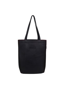 czarna torebka damska skórzana shopperka Chiara ze sklepu Słoń Torbalski w kategorii Torby Shopper bag - zdjęcie 186319492