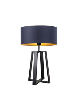 Designerska lampa stołowa z abażurem ze złotym wnętrzem THOR GOLD ze sklepu Lysne w kategorii Lampy stołowe - zdjęcie 186320822