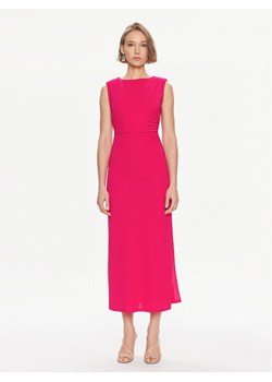 TWINSET Sukienka koktajlowa 241TE2057 Różowy Regular Fit ze sklepu MODIVO w kategorii Sukienki - zdjęcie 186323143