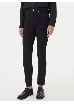 Tommy Hilfiger Jeansy WW0WW46725 Czarny Slim Fit ze sklepu MODIVO w kategorii Jeansy damskie - zdjęcie 186323211
