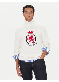Tommy Hilfiger Golf MW0MW41482 Écru Regular Fit ze sklepu MODIVO w kategorii Swetry męskie - zdjęcie 186323292