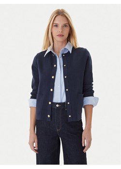 Tommy Hilfiger Kardigan WW0WW40846 Granatowy Regular Fit ze sklepu MODIVO w kategorii Swetry damskie - zdjęcie 186323420