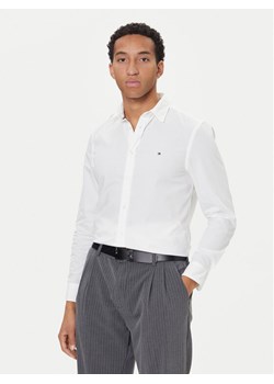 Tommy Hilfiger Koszula MW0MW40460 Biały Slim Fit ze sklepu MODIVO w kategorii Koszule męskie - zdjęcie 186323464