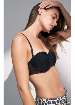 Triumph biustonosz usztywniany z odpianymi ramiączkami Signature Sheer 10224861-0004, Kolor czarny, Rozmiar 75B, Triumph ze sklepu Primodo w kategorii Biustonosze - zdjęcie 186325984
