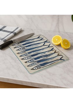 Violeta Home Deska w kolorze beżowo-niebieskim do krojenia - 40 x 30 cm ze sklepu Limango Polska w kategorii Deski - zdjęcie 186326414