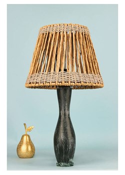 ABERTO DESIGN Lampa stołowa w kolorze beżowo-czarnym - wys. 45 x Ø 25 cm ze sklepu Limango Polska w kategorii Oświetlenie - zdjęcie 186326432