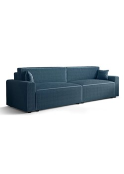 Niebieska rozkładana sofa sztruksowa K2-T88 ze sklepu Edinos.pl w kategorii Sofy i kanapy - zdjęcie 186327762