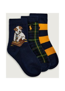 POLO RALPH LAUREN Skarpety 3-pack PLACED DOG ze sklepu Gomez Fashion Store w kategorii Skarpetki dziecięce - zdjęcie 186329124