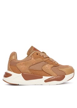 Sneakersy Guess K5BZ49 L0870 Brązowy ze sklepu eobuwie.pl w kategorii Buty sportowe dziecięce - zdjęcie 186331621