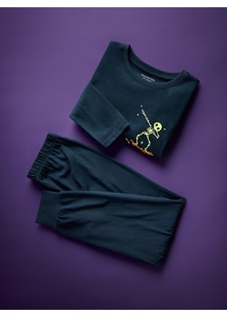 Reserved - Bawełniana piżama - granatowy ze sklepu Reserved w kategorii Piżamy dziecięce - zdjęcie 186333162