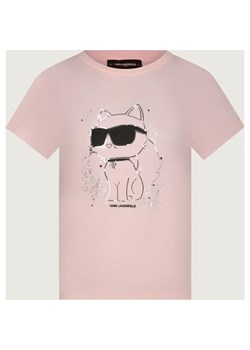 Karl Lagerfeld Kids T-shirt | Regular Fit ze sklepu Gomez Fashion Store w kategorii Bluzki dziewczęce - zdjęcie 186333692