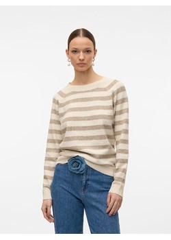 Vero Moda Sweter w kolorze beżowym ze sklepu Limango Polska w kategorii Swetry damskie - zdjęcie 186335694