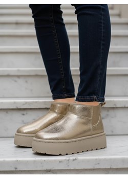Royalfashion Buty a'la śniegowce damskie na platformie Dagodo ze sklepu royalfashion.pl w kategorii Śniegowce damskie - zdjęcie 186337121