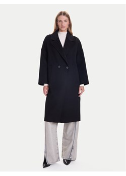 ViCOLO Płaszcz wełniany TF0003 Czarny Regular Fit ze sklepu MODIVO w kategorii Płaszcze damskie - zdjęcie 186338731