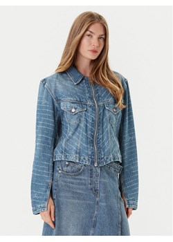 BOSS Kurtka jeansowa 50542426 Niebieski Slim Fit ze sklepu MODIVO w kategorii Kurtki damskie - zdjęcie 186338743