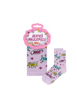 Skarpetki Jesteś Najlepsza ze sklepu Sklep SOXO w kategorii Skarpetki damskie - zdjęcie 186339261