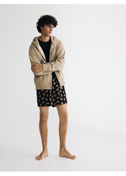 Reserved - 3 pack bokserek Loose - beżowy ze sklepu Reserved w kategorii Majtki męskie - zdjęcie 186339800