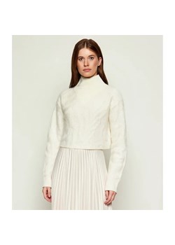 BOSS BLACK Wełniany golf Fisura | Cropped Fit ze sklepu Gomez Fashion Store w kategorii Swetry damskie - zdjęcie 186340520
