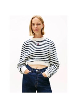 Tommy Jeans Sweter | Cropped Fit | z dodatkiem wełny ze sklepu Gomez Fashion Store w kategorii Swetry damskie - zdjęcie 186340524
