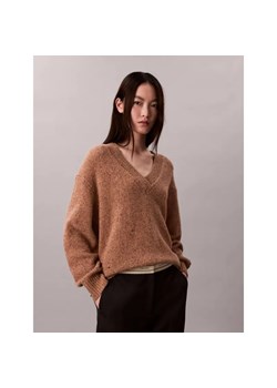 Calvin Klein Jeans Wełniany sweter | Relaxed fit ze sklepu Gomez Fashion Store w kategorii Swetry damskie - zdjęcie 186340532