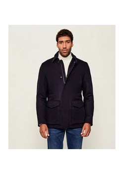 Oscar Jacobson Wełniana kurtka Traveller | Regular Fit ze sklepu Gomez Fashion Store w kategorii Kurtki męskie - zdjęcie 186340583