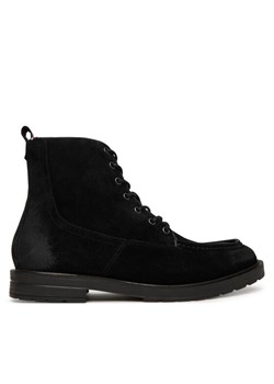 Trzewiki Tommy Hilfiger Cleated W Moc FM0FM05599 Czarny ze sklepu eobuwie.pl w kategorii Buty zimowe męskie - zdjęcie 186341682