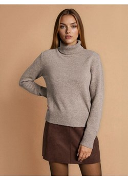 Sinsay - Golf w stylu basic - brązowy ze sklepu Sinsay w kategorii Swetry damskie - zdjęcie 186342991