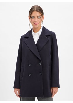 More & More Marynarka damska Kobiety Sztuczne włókno granatowy jednolity ze sklepu vangraaf w kategorii Kurtki damskie - zdjęcie 186343411