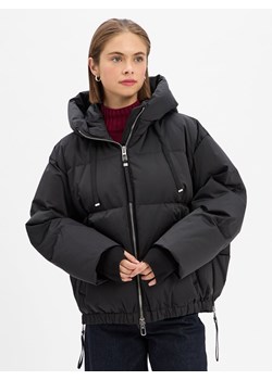 DUNO Damska kurtka puchowa - Heka Kobiety czarny jednolity ze sklepu vangraaf w kategorii Kurtki damskie - zdjęcie 186343413