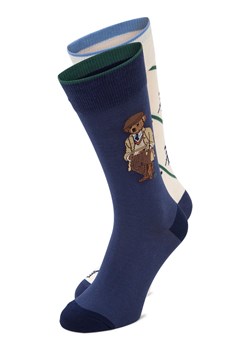 Polo Ralph Lauren Skarpety w 2-paku Mężczyźni granatowy wzorzysty ze sklepu vangraaf w kategorii Skarpetki męskie - zdjęcie 186343420
