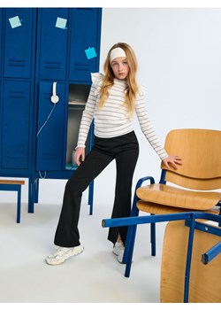 Sinsay - Koszulka z długimi rękawami z prążkowanej dzianiny - wielobarwny ze sklepu Sinsay w kategorii Bluzki dziewczęce - zdjęcie 186344250