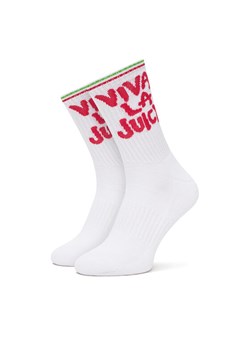 Juicy Couture Skarpety długie Viva JCAXS125718 Biały ze sklepu MODIVO w kategorii Skarpetki damskie - zdjęcie 186344951