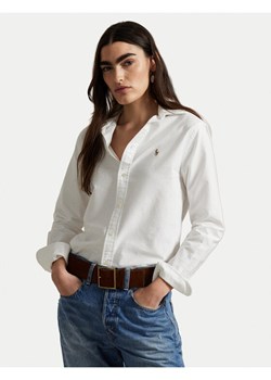 Polo Ralph Lauren Koszula 211970736001 Biały Relaxed Fit ze sklepu MODIVO w kategorii Koszule damskie - zdjęcie 186345052