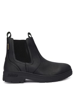 Barbour Sztyblety Turnbull MFO0817BK11 Czarny ze sklepu MODIVO w kategorii Buty zimowe męskie - zdjęcie 186345153