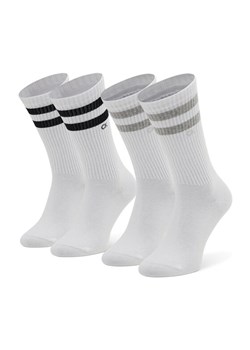 Calvin Klein Skarpety długie 701218711 Biały ze sklepu MODIVO w kategorii Skarpetki męskie - zdjęcie 186345223