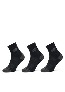 New Balance Skarpety długie Active Cushion Quarter Socks LAS35204BK Czarny ze sklepu MODIVO w kategorii Skarpetki damskie - zdjęcie 186345340